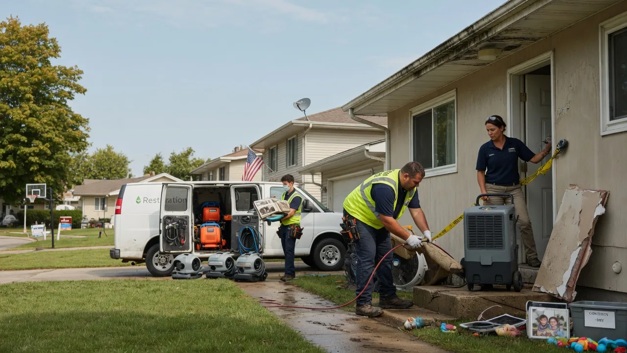 Water Damage Restoration in Grafton, WI near me